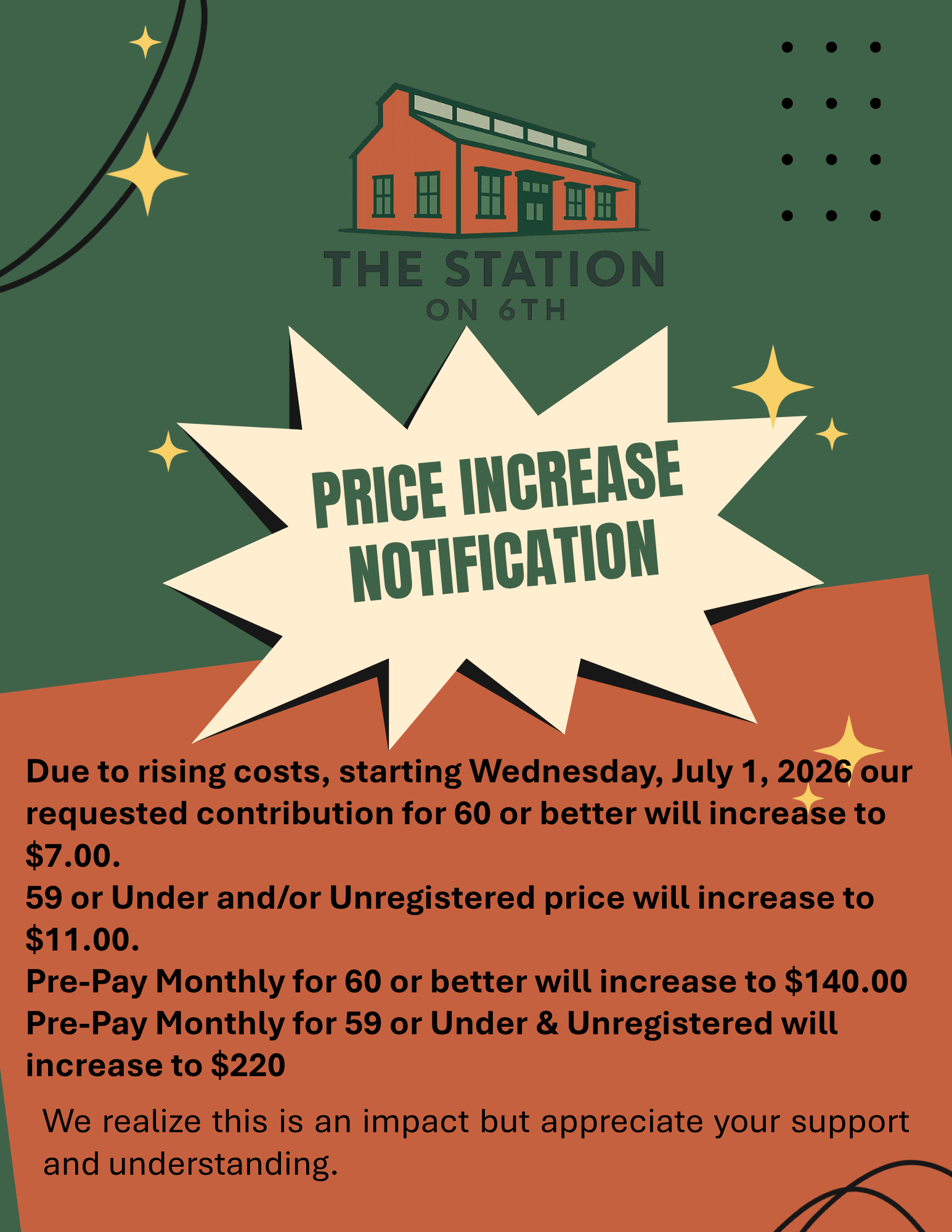 2026 price increase